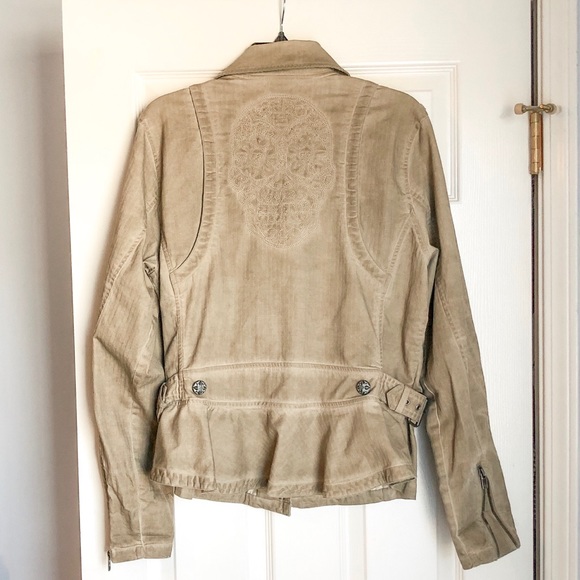 EUC Harley Davidson Cotton Motorcycle Jacket - Picture 5 of 8